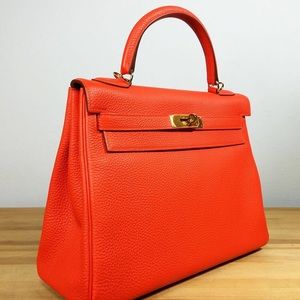 Hermes Kelly 35 Capuccine Togo